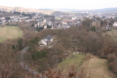 Blick über Bleidenstadt und Hahn